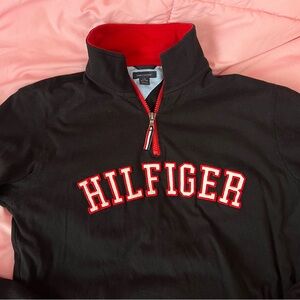 Black 90s Tommy Hilfiger Pullover